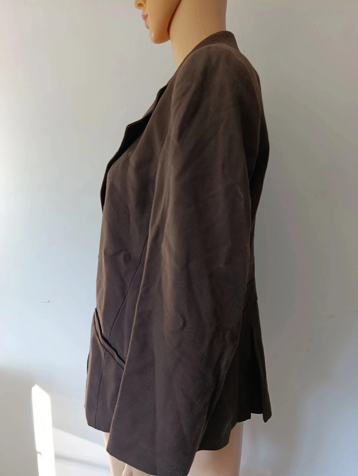 Blazer Benetton vintage marrón chocolate Made in Italy T40 – photo 8